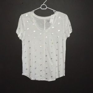 Silver Palm Tree Vintage Soft Tee